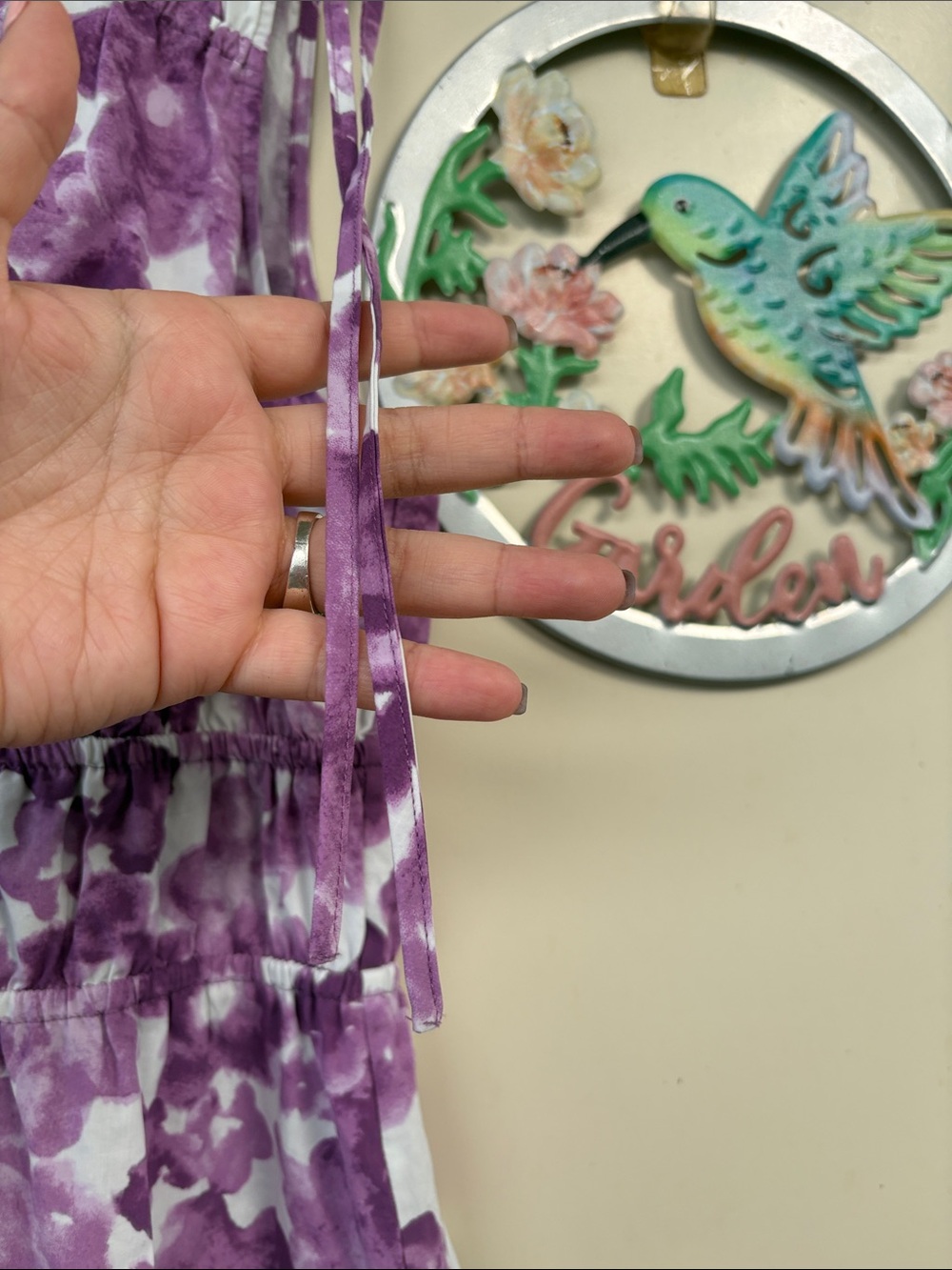 Rails Purple Watercolor Floral Blouse - Picture 7 of 12